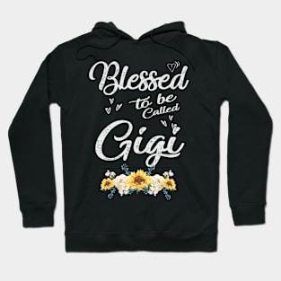 mothers day blessed to be called gigi Hoodie